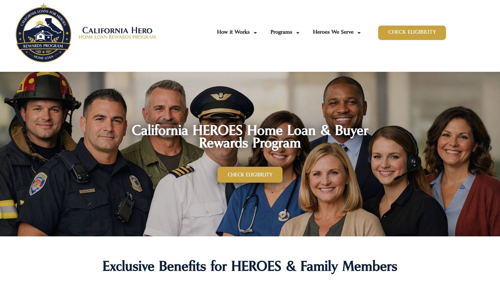 California Loans for Heroes